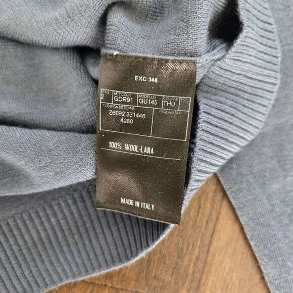 GUCCI knit Men's sweater cardigan top size XXXL - Picture 8 of 14